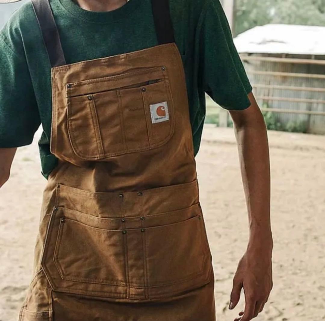 Carhartt Firm Duck Apron ブラウン サイズFREE