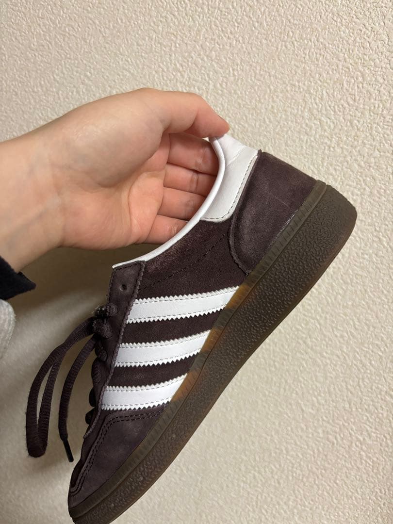 adidas spezial ブラウン スエード スニーカー　22.5cm