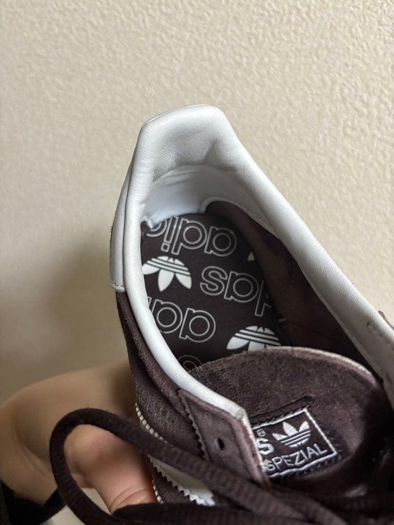 adidas spezial ブラウン スエード スニーカー　22.5cm
