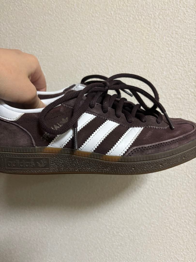 adidas spezial ブラウン スエード スニーカー　22.5cm