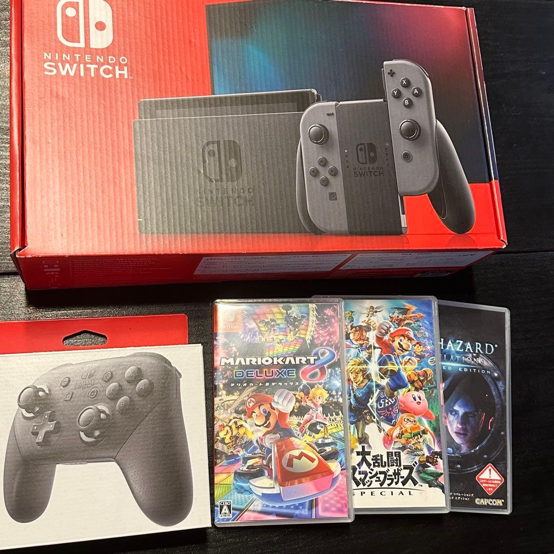 Nintendo Switch 本体 プロコン ソフト