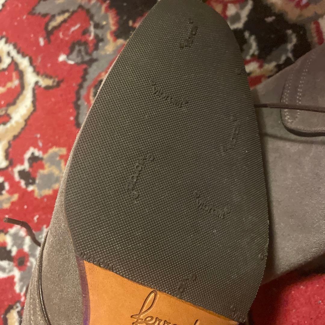 フェランテ　ライトブラウン スエード チャッカブーツ