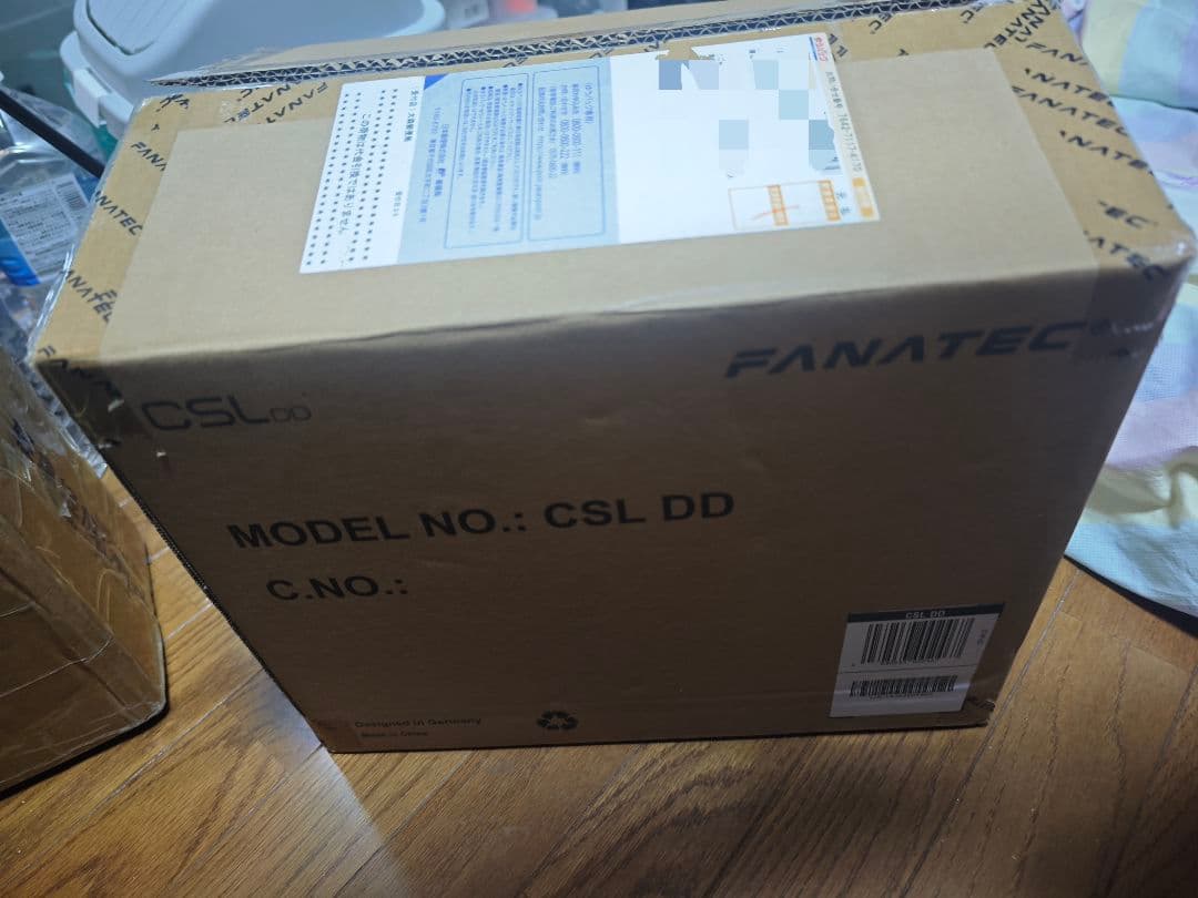 FANATEC CSL DD ホイールベース 社外製 8Nm 電源アダプター付