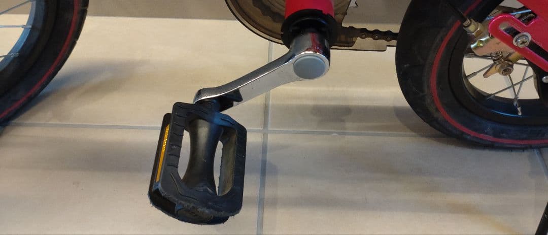 へんしんバイク 12インチ 反射板・スタンド・工具・説明書付☆屋内保管美品