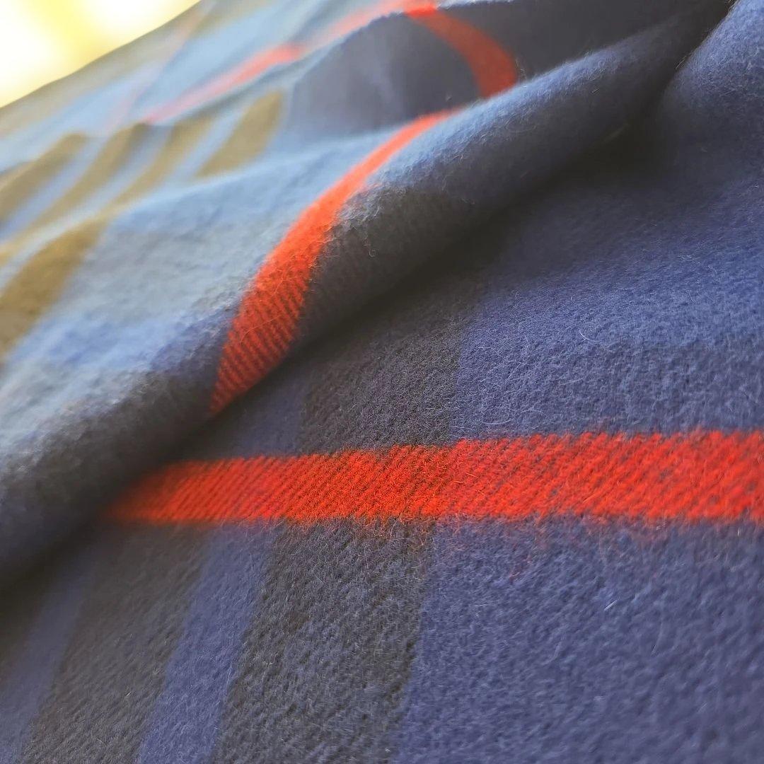 Johnstons 大判 ストール Burn of Tynet Blue