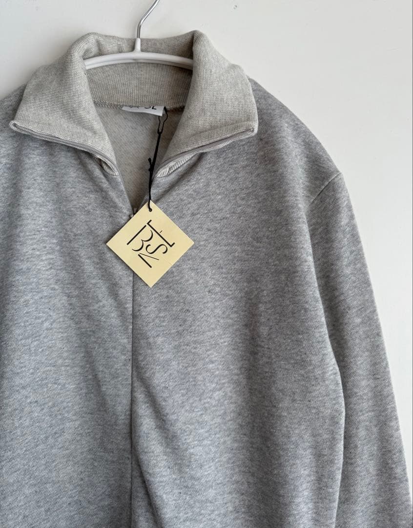 Baserange スウェット ジャンプスーツ オールインワン グレー