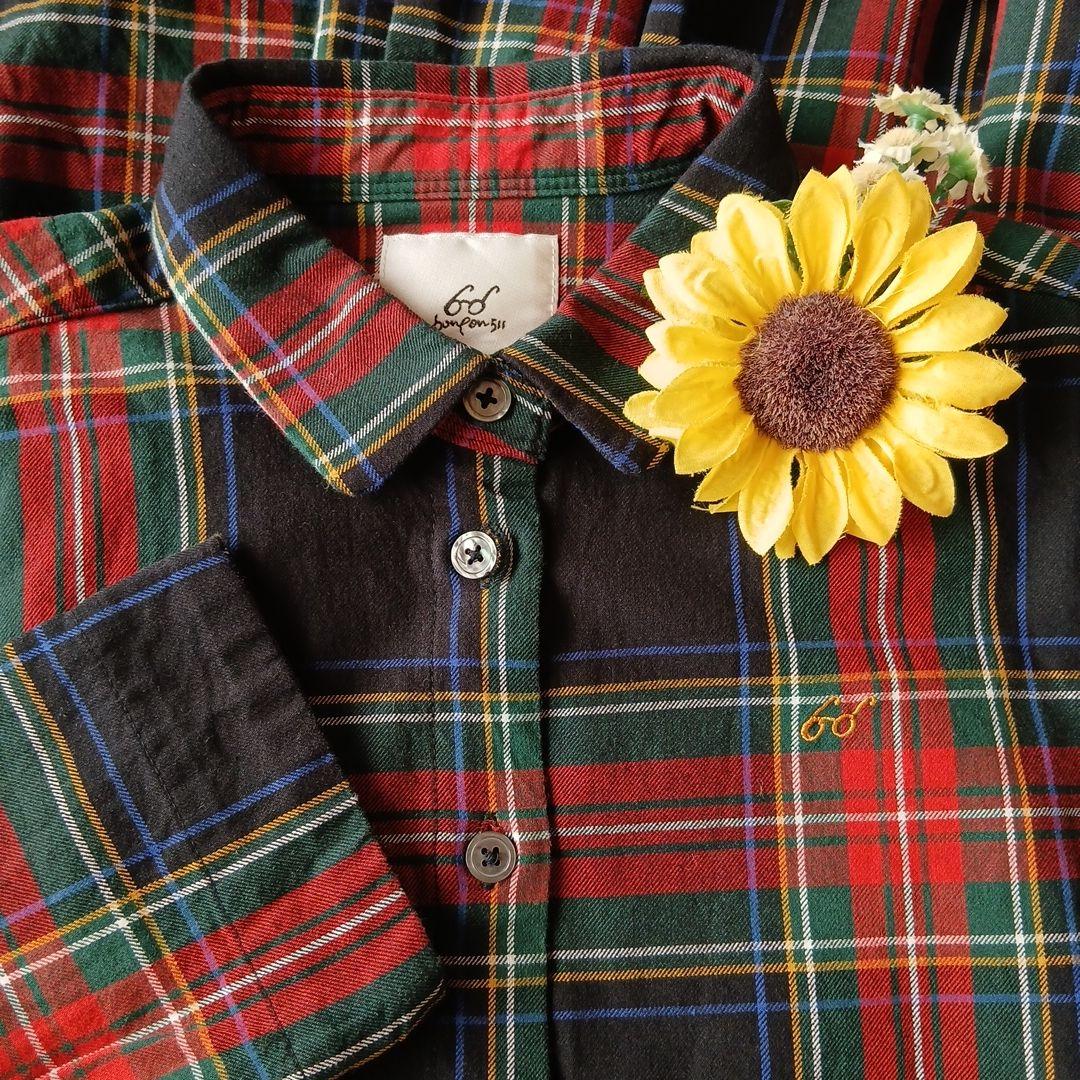 みーきさま専用♡ponさんSunnyclouds♡タータンチェックワンピース美品