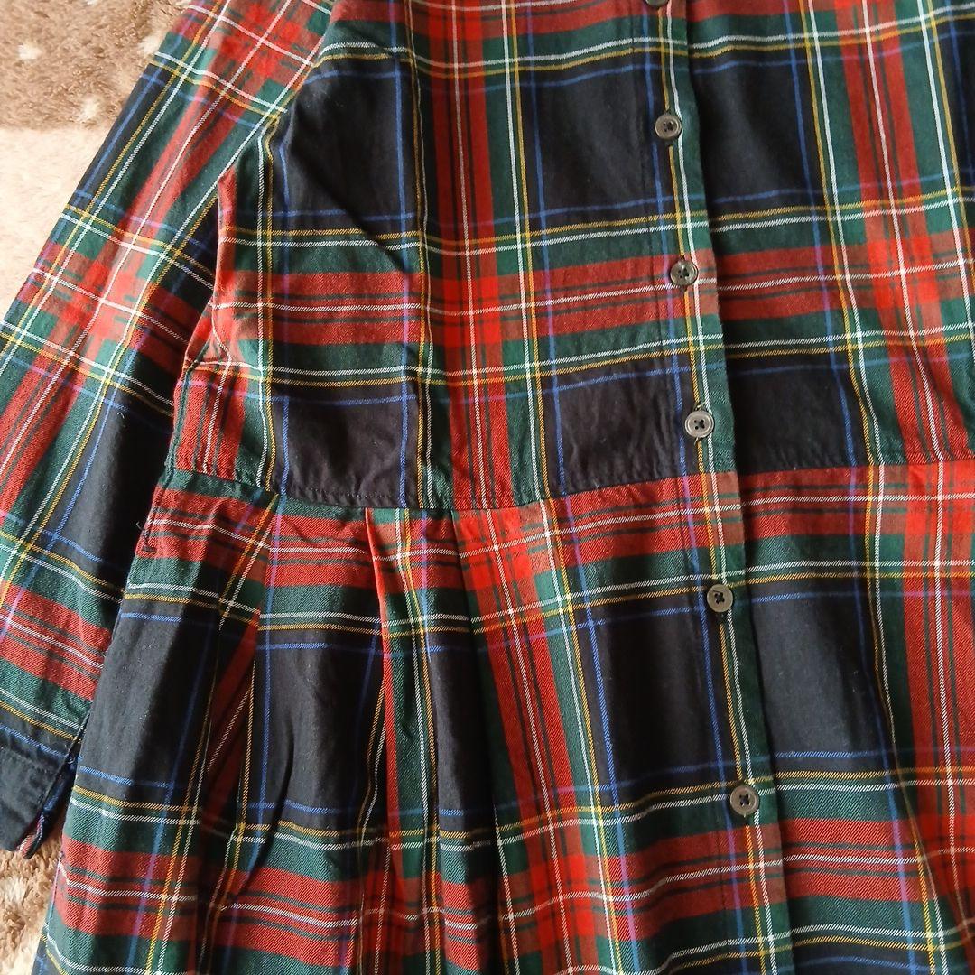 みーきさま専用♡ponさんSunnyclouds♡タータンチェックワンピース美品