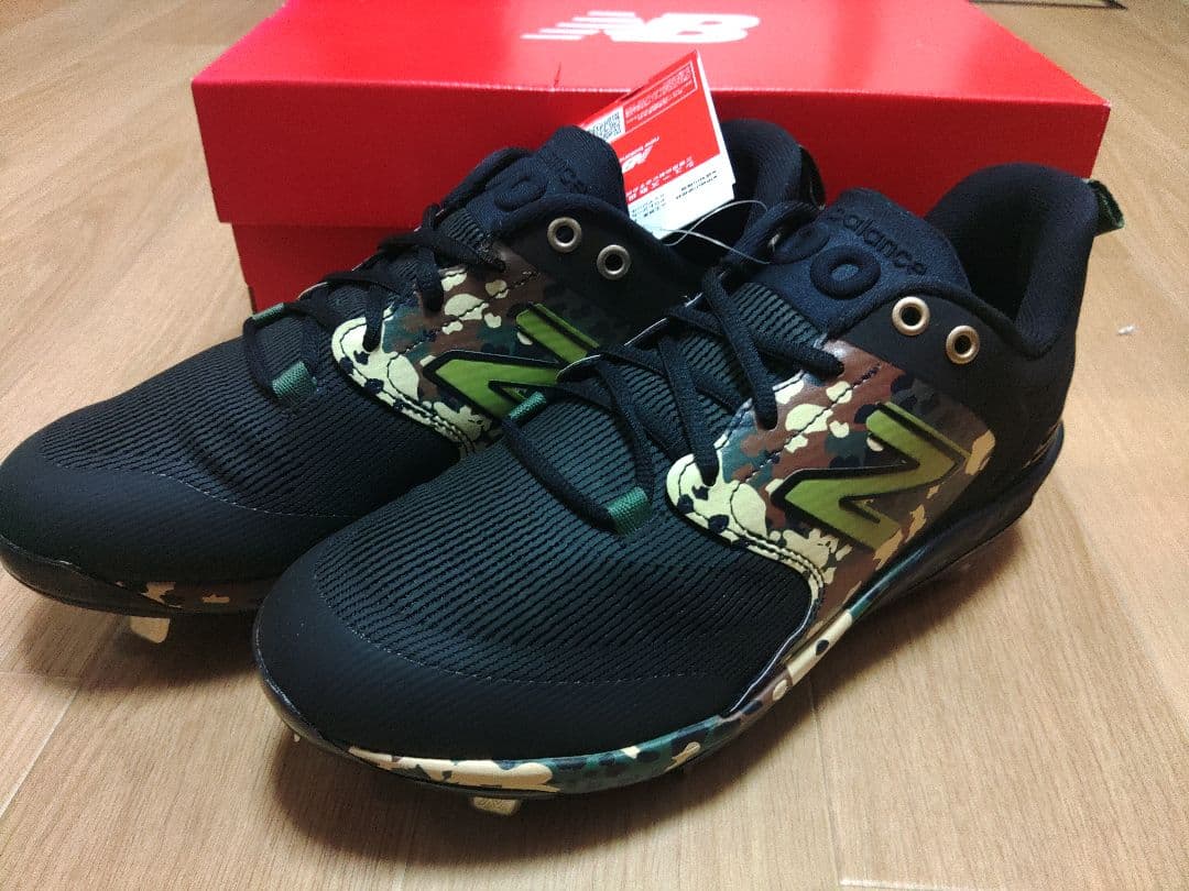 ニューバランス　野球　スパイク　金具　26.0㎝　迷彩　L3000AF6　限定