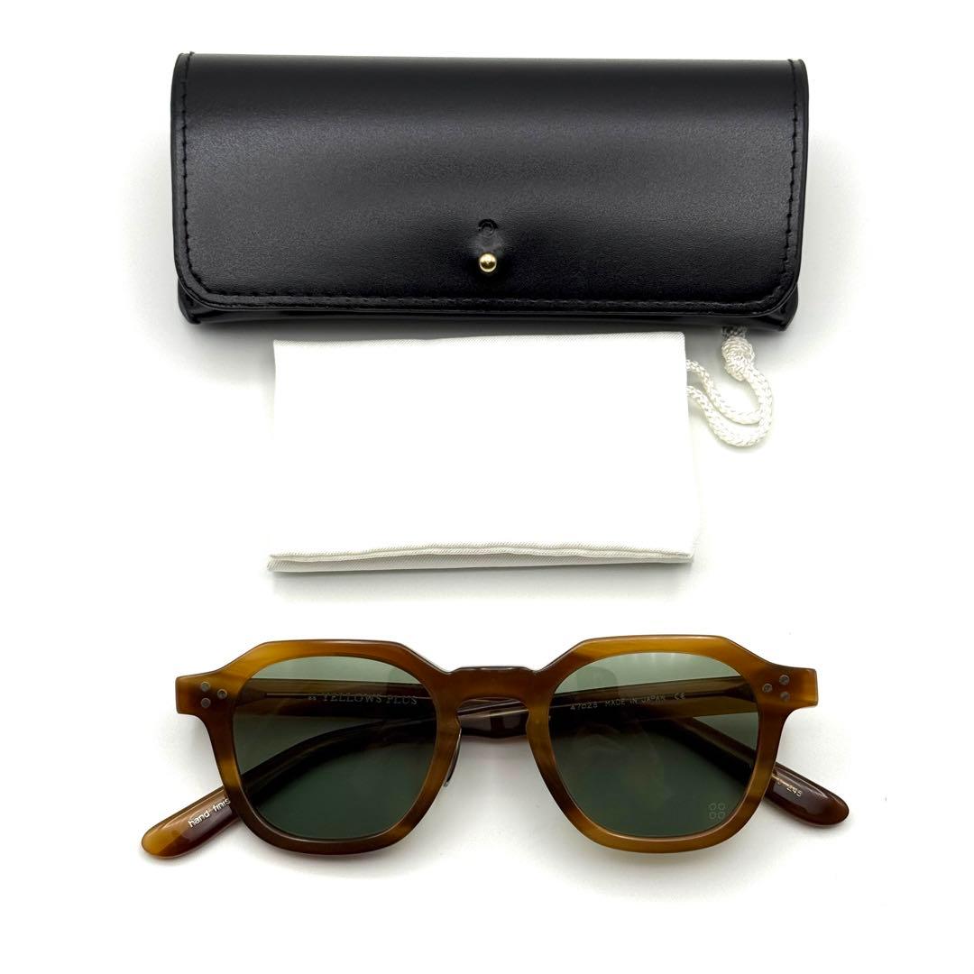 【新品】イエローズプラス yellowsplus 多角形サングラス【未使用】