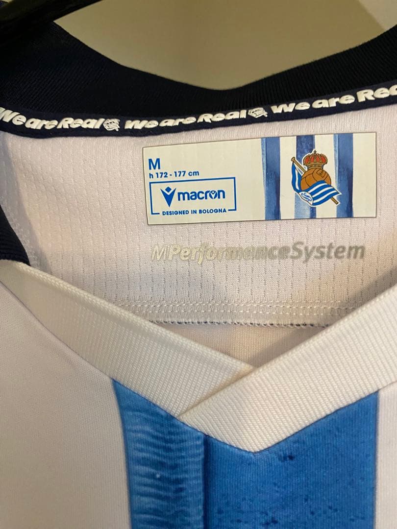 リアル・ソシエダ ホームジャージ 久保建英　チャンピオンズリーグ　現地購入