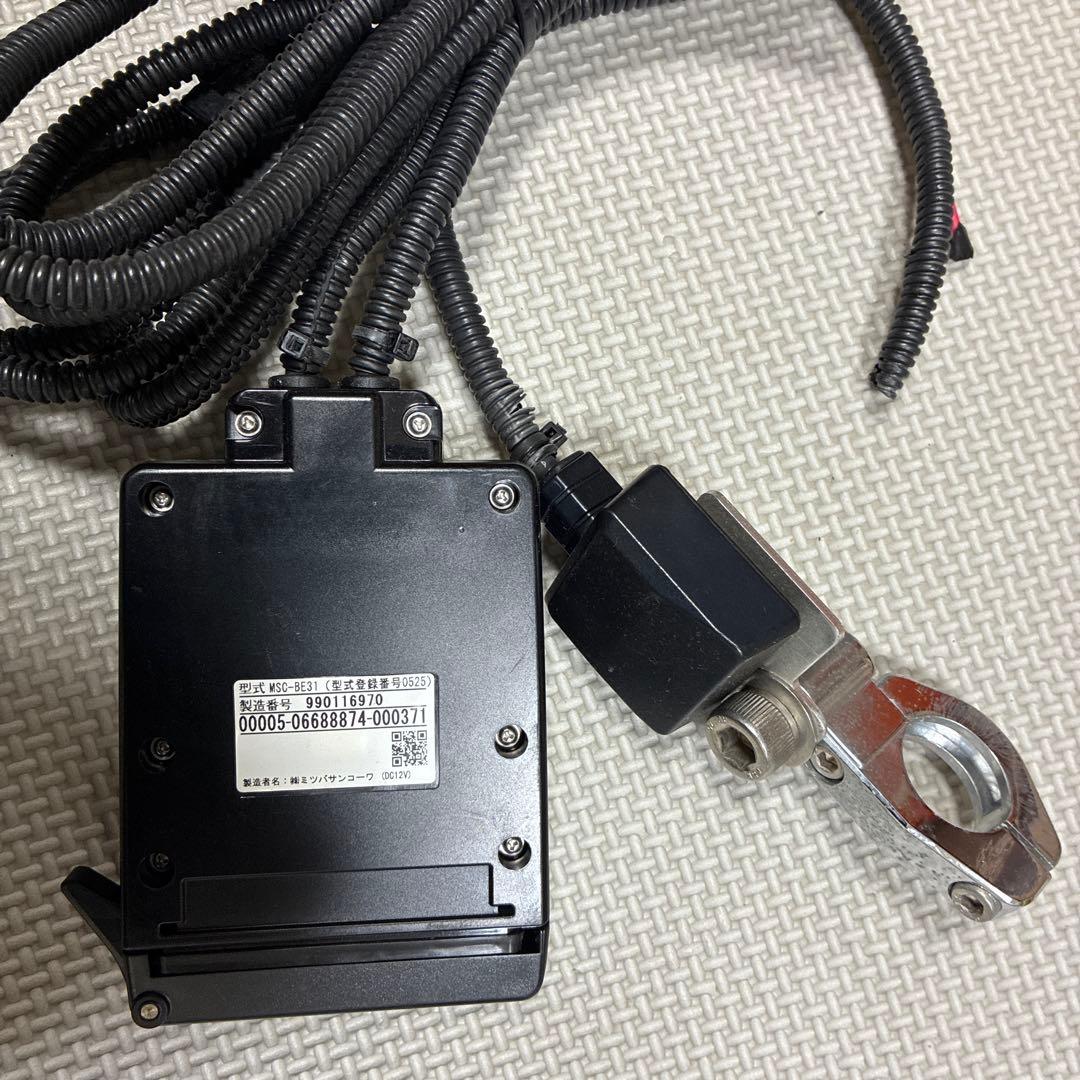 ETC車載器ブラックMSC-BE31 000371（株）ミツバサンコーワ0525