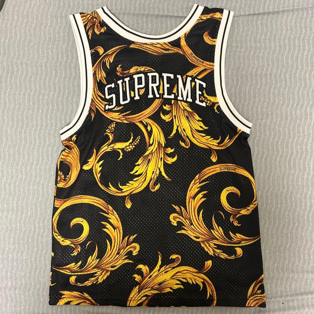 Supreme × NIKEバロック柄タンクトップ S
