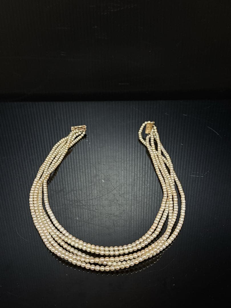 K14 金無垢 金具 真珠 パール ネックレス