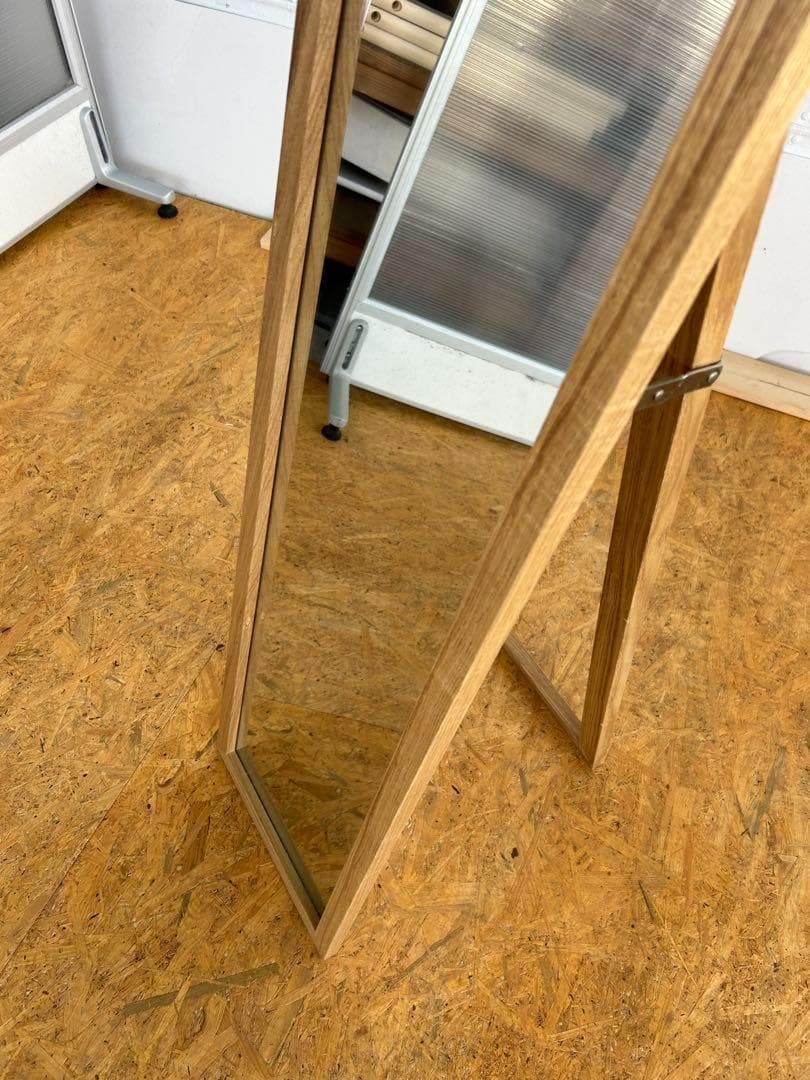 AABOY様　姿見 木製フレーム 北欧 韓国インテリア 高147 a