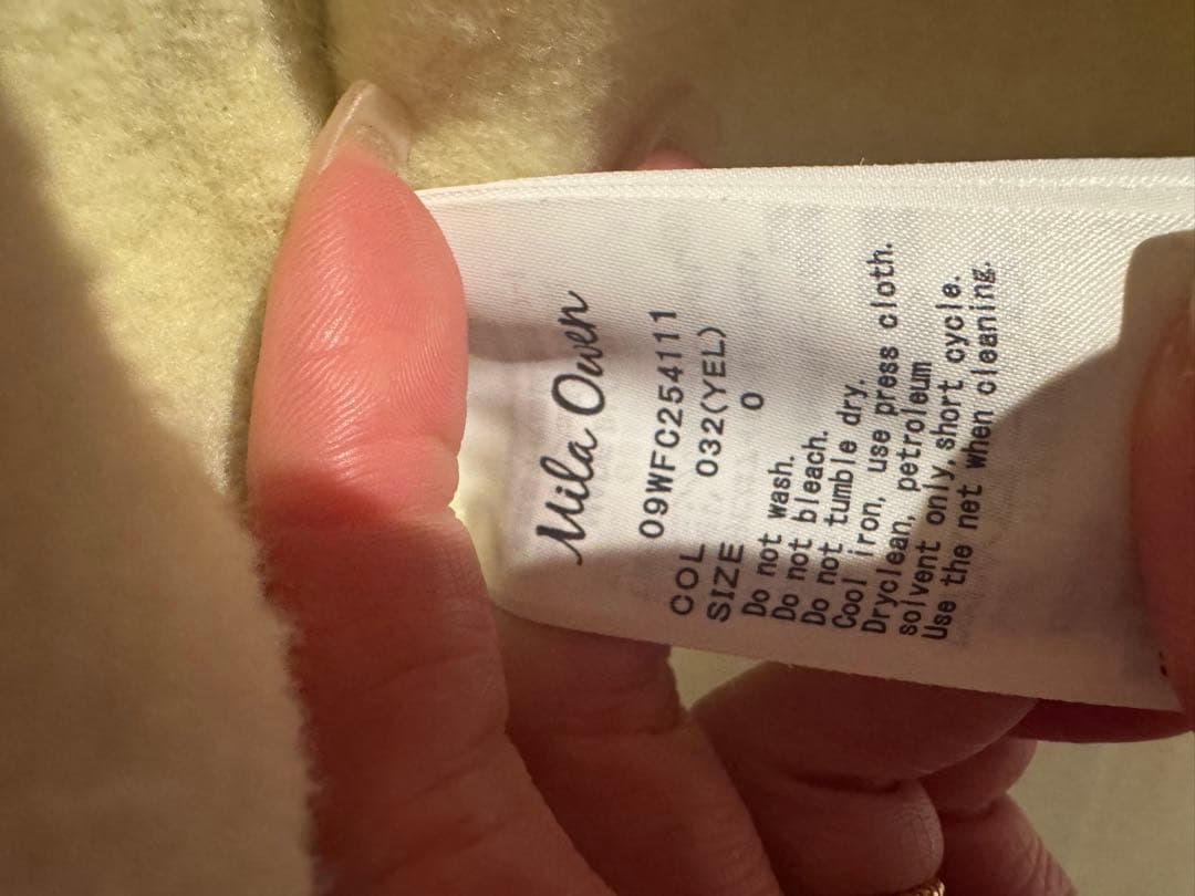 ミラオーウェン♡完売ファーコート