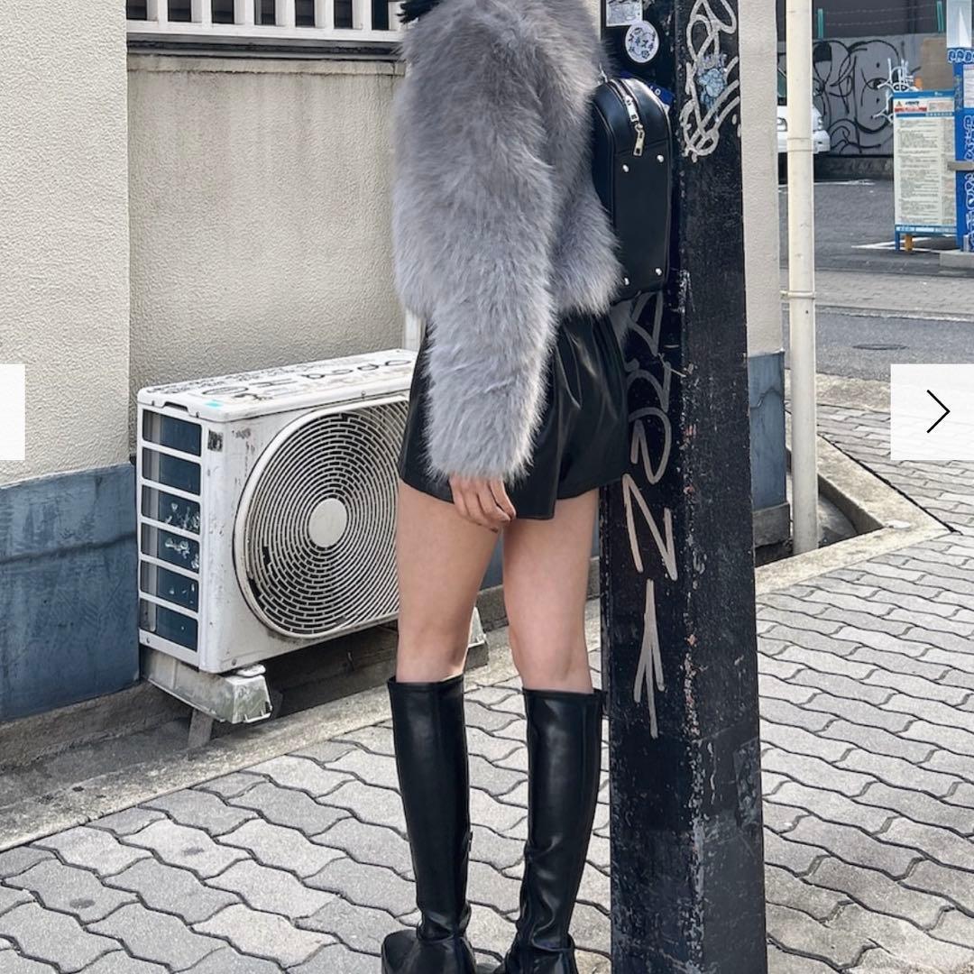 GYDA ジェイダ グラデーションECO FURコート