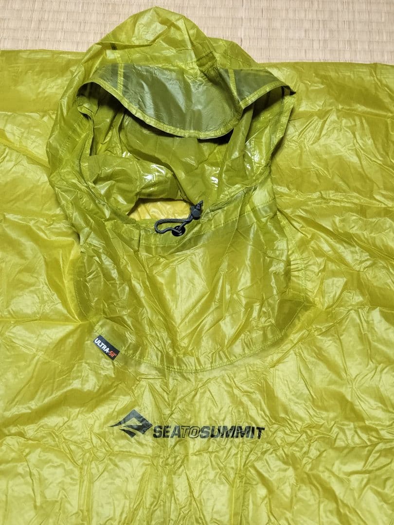 シートゥサミット　ウルトラシルナノタープポンチョ