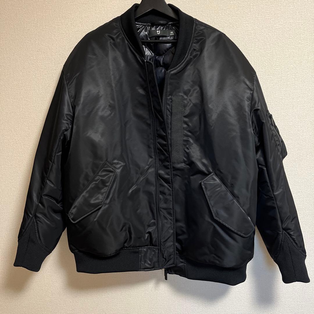 2026年モデル MA-1 フライトジャケット 3XL ブラック