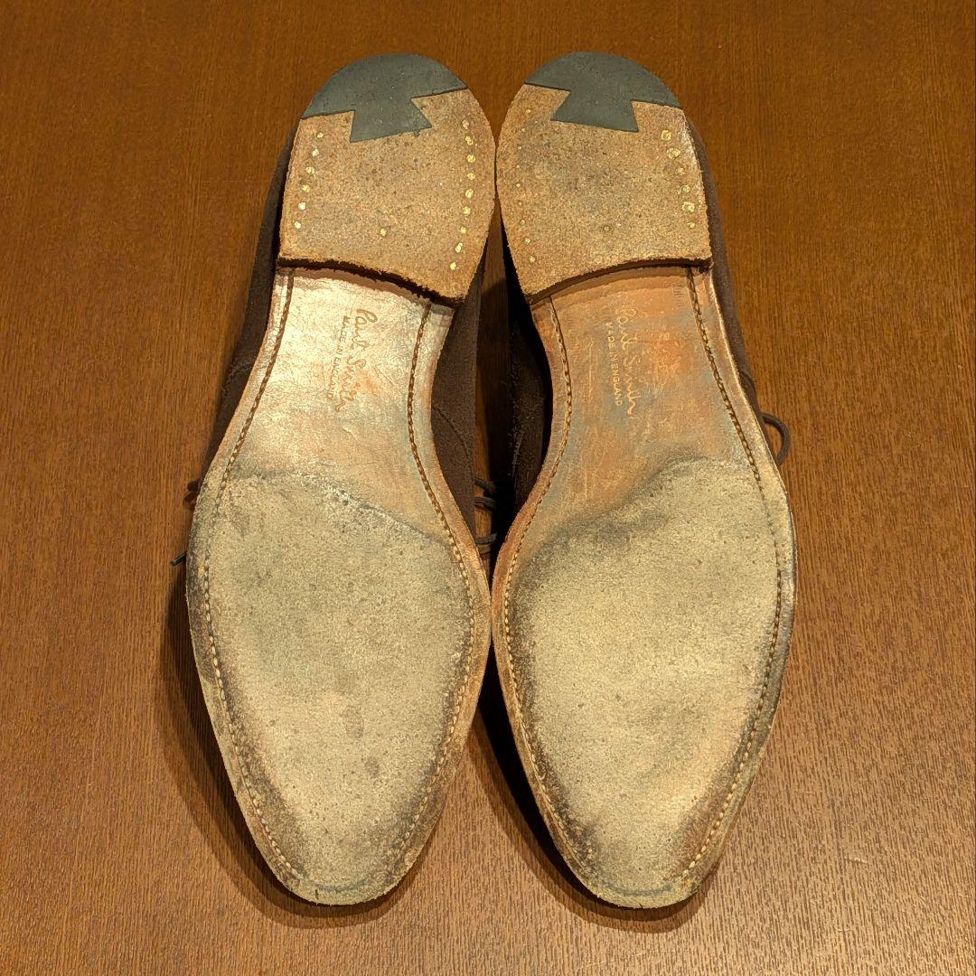 クロケット&ジョーンズ ポールスミス スエード 8E