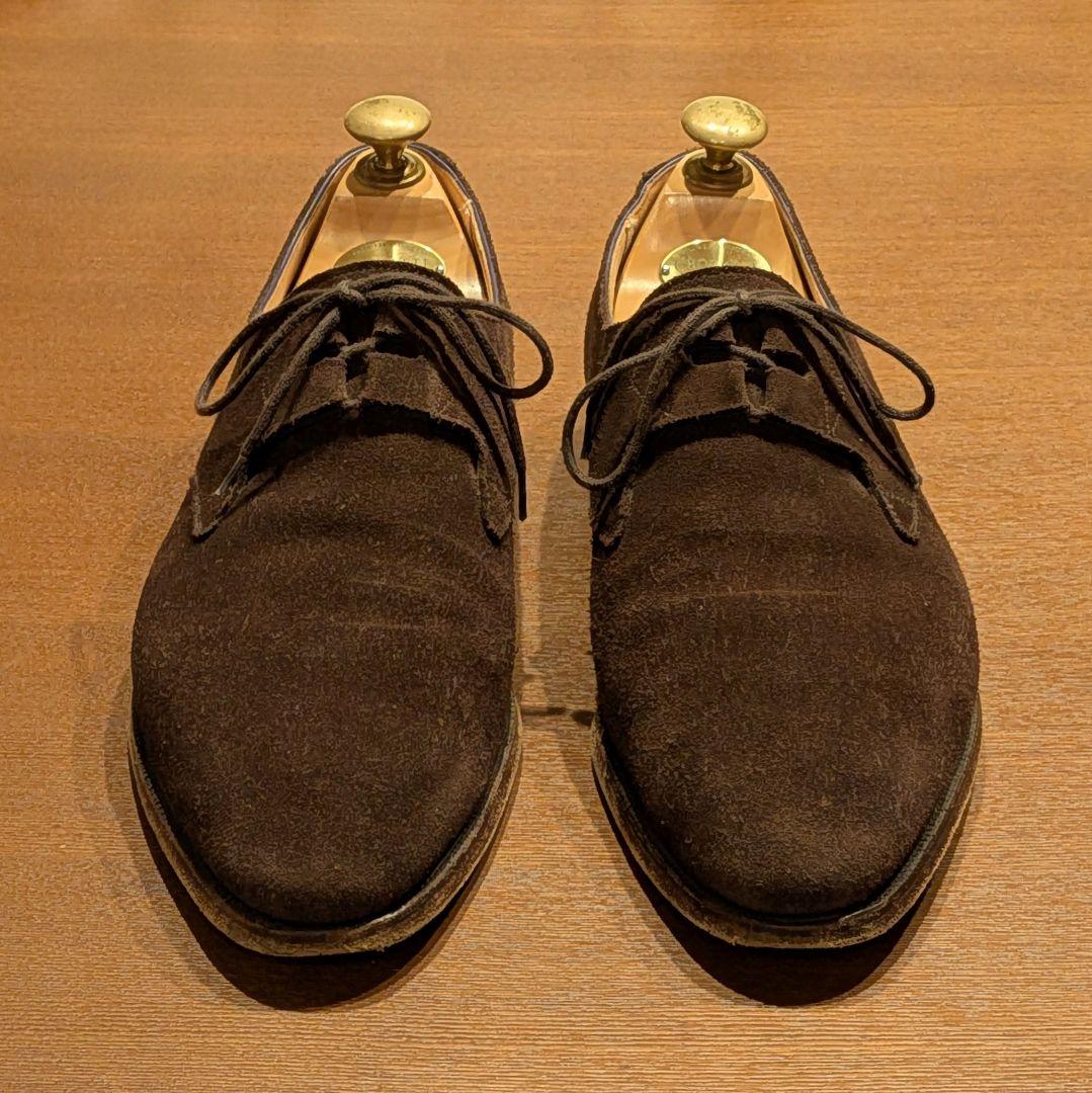 クロケット&ジョーンズ ポールスミス スエード 8E