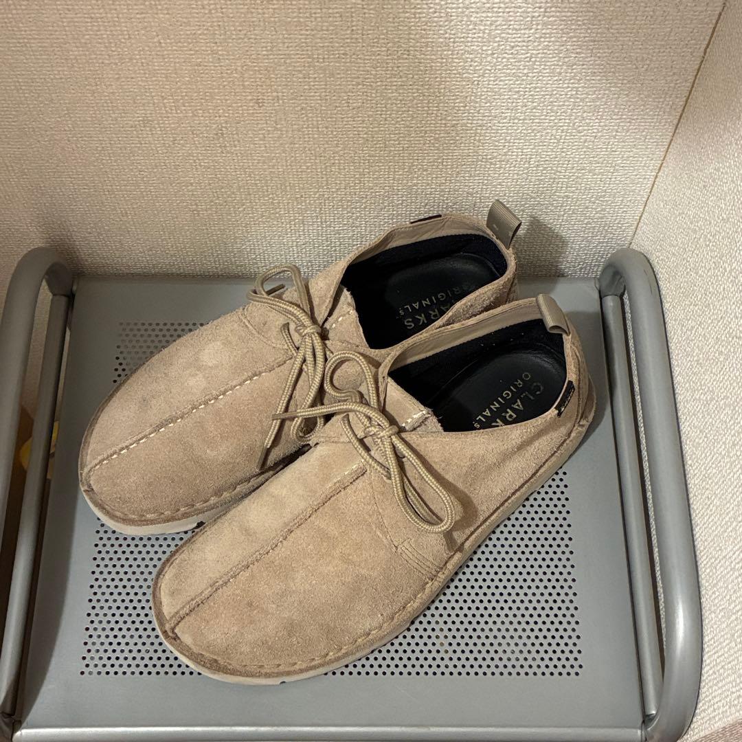 値下げ依頼 クラークス デザートトレック GTX ゴアテックス スエード