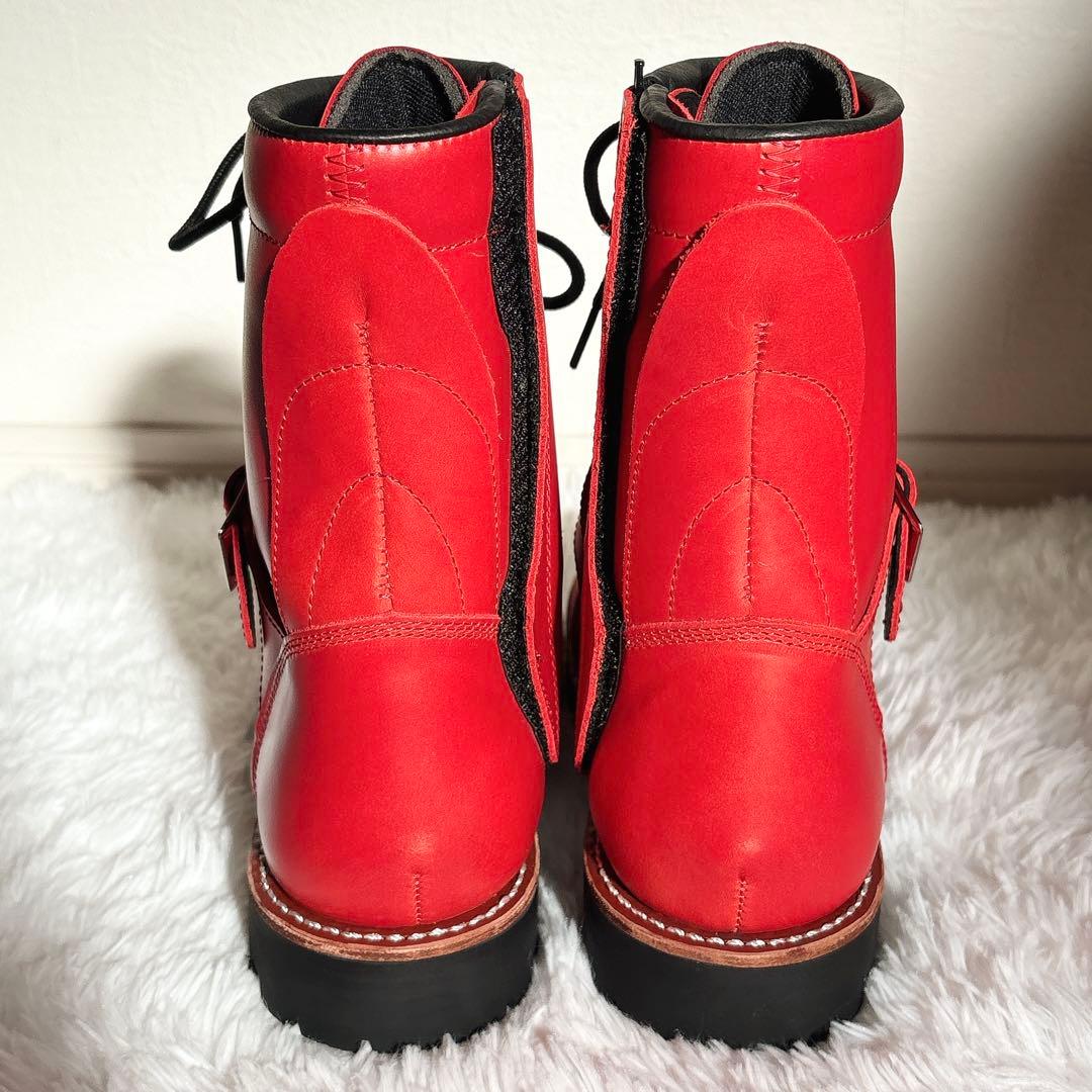 ✨未使用級✨ アヴィレックス AV2100 YAMATO レザーブーツ レッド