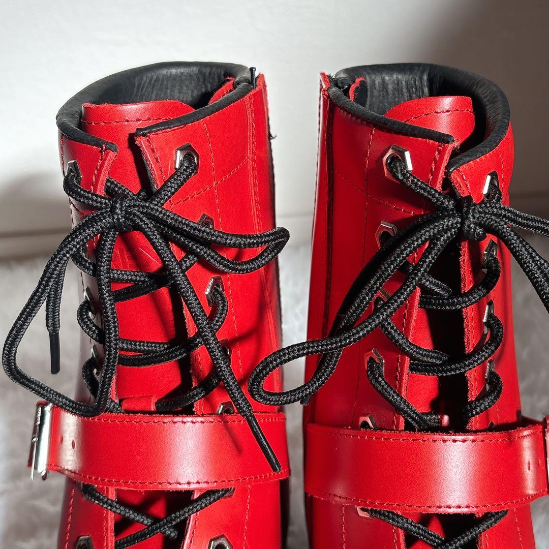 ✨未使用級✨ アヴィレックス AV2100 YAMATO レザーブーツ レッド