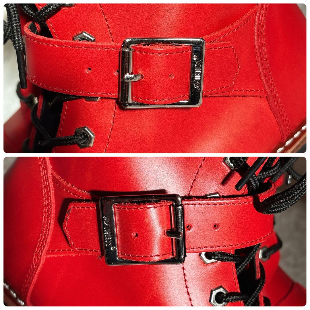 ✨未使用級✨ アヴィレックス AV2100 YAMATO レザーブーツ レッド