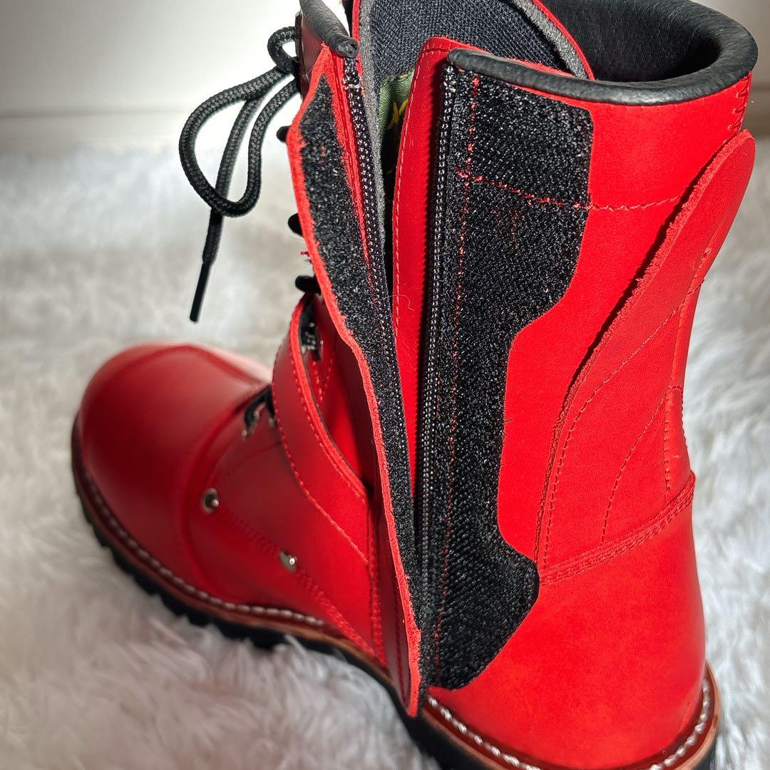 ✨未使用級✨ アヴィレックス AV2100 YAMATO レザーブーツ レッド