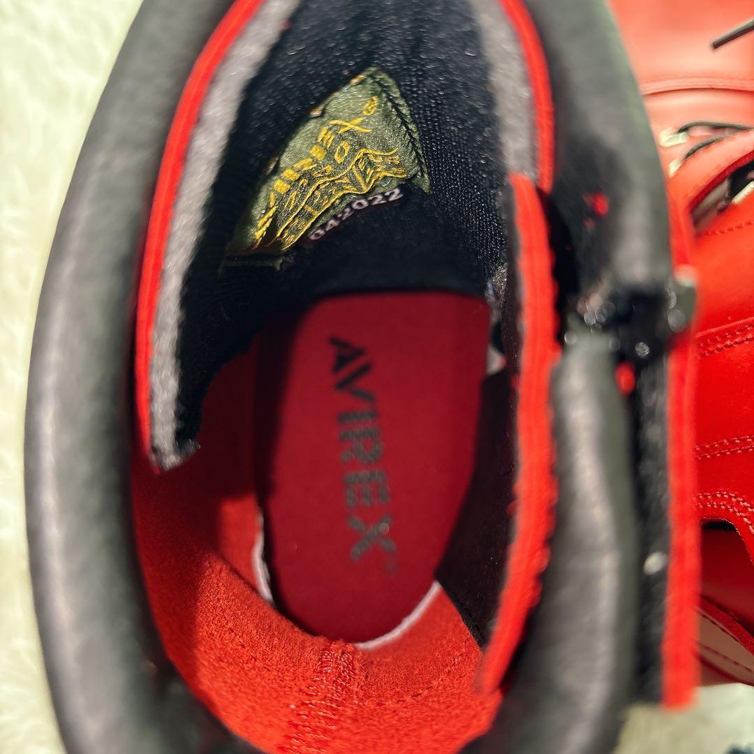 ✨未使用級✨ アヴィレックス AV2100 YAMATO レザーブーツ レッド