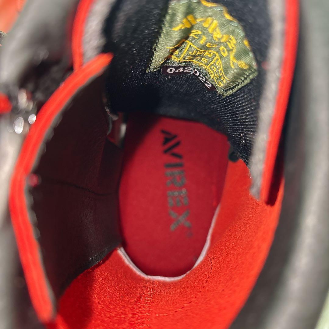 ✨未使用級✨ アヴィレックス AV2100 YAMATO レザーブーツ レッド