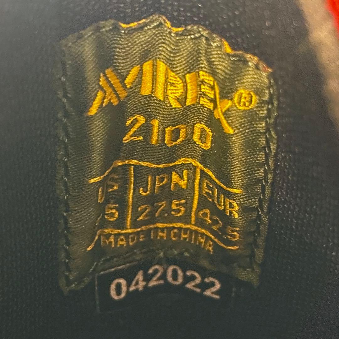 ✨未使用級✨ アヴィレックス AV2100 YAMATO レザーブーツ レッド