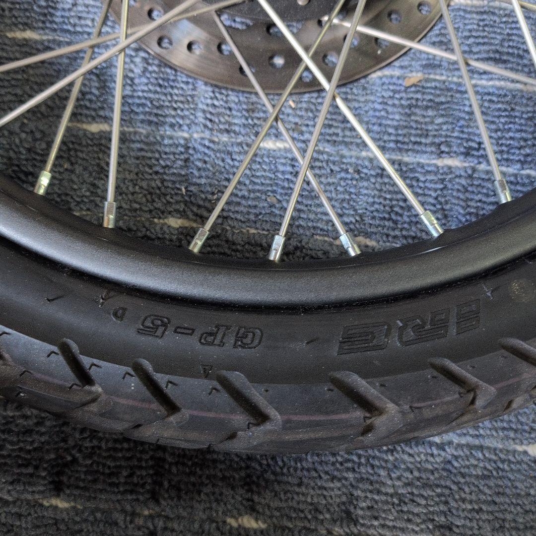 CT125 ハンターカブ　スポークホイールセット　デイスク、スプロケ付