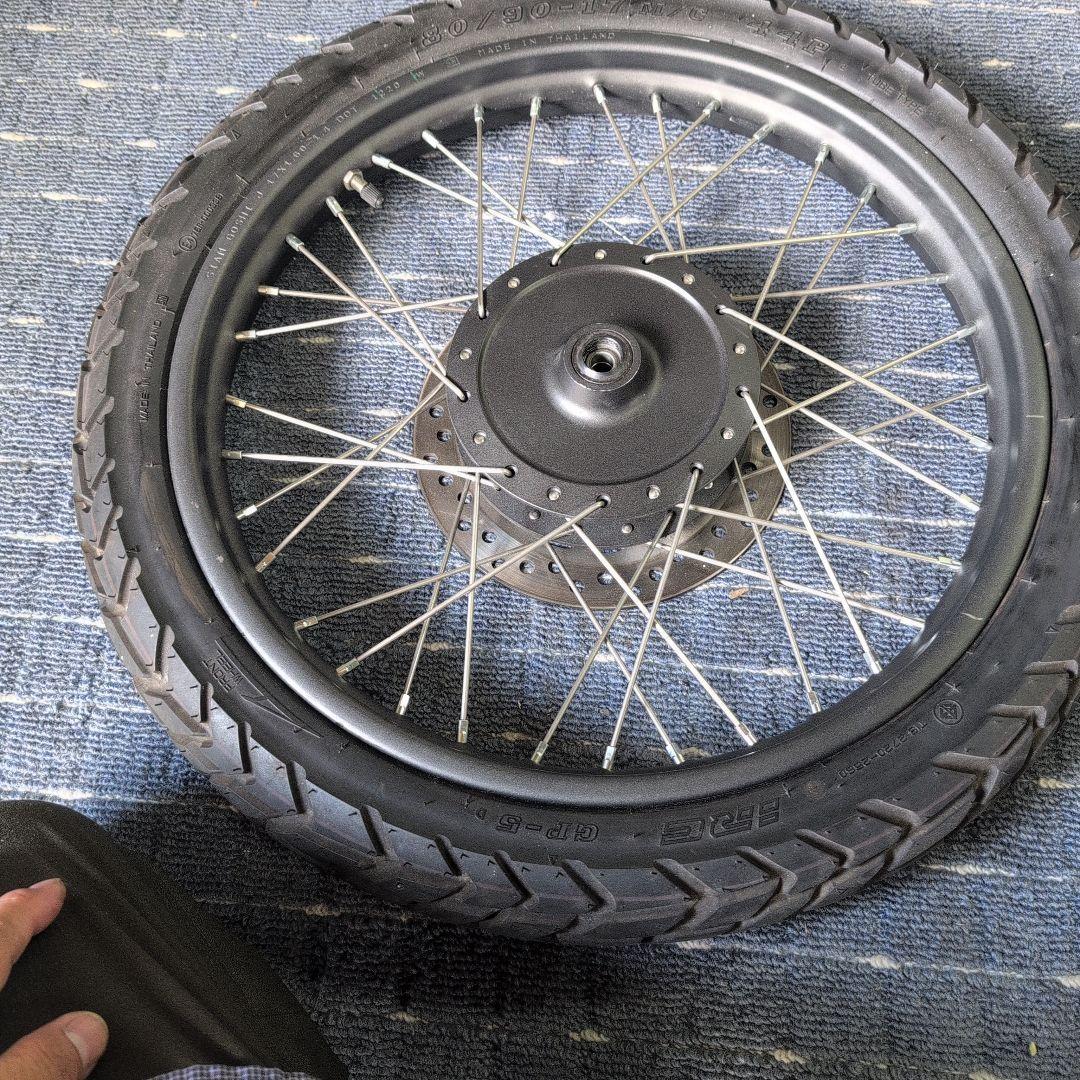 CT125 ハンターカブ　スポークホイールセット　デイスク、スプロケ付