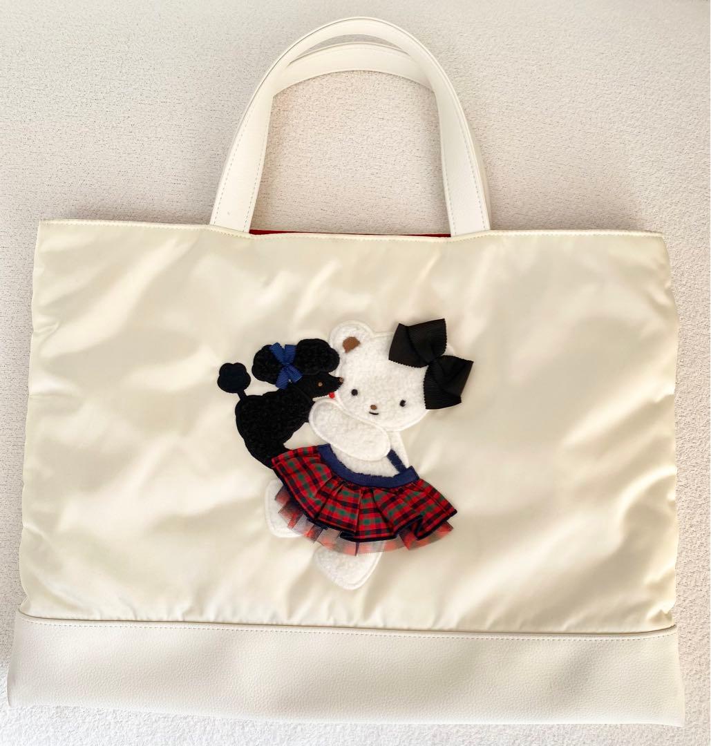 Bibiy. × familiar トートバッグ ホワイト