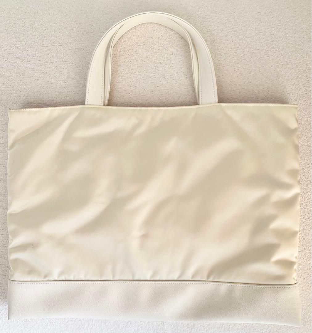 Bibiy. × familiar トートバッグ ホワイト