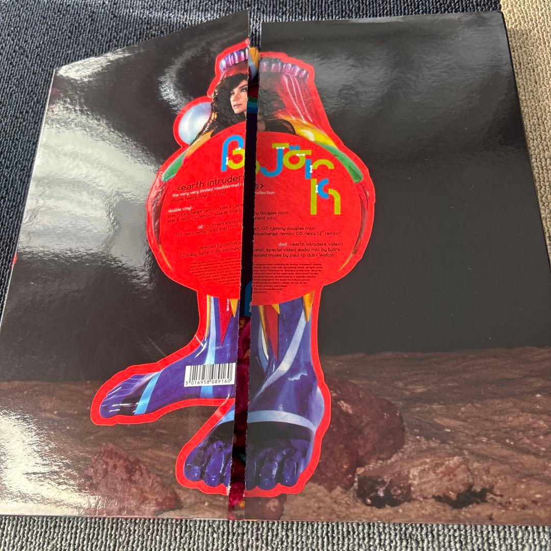 洋楽 BJORK earth intruders LP CD DVD
