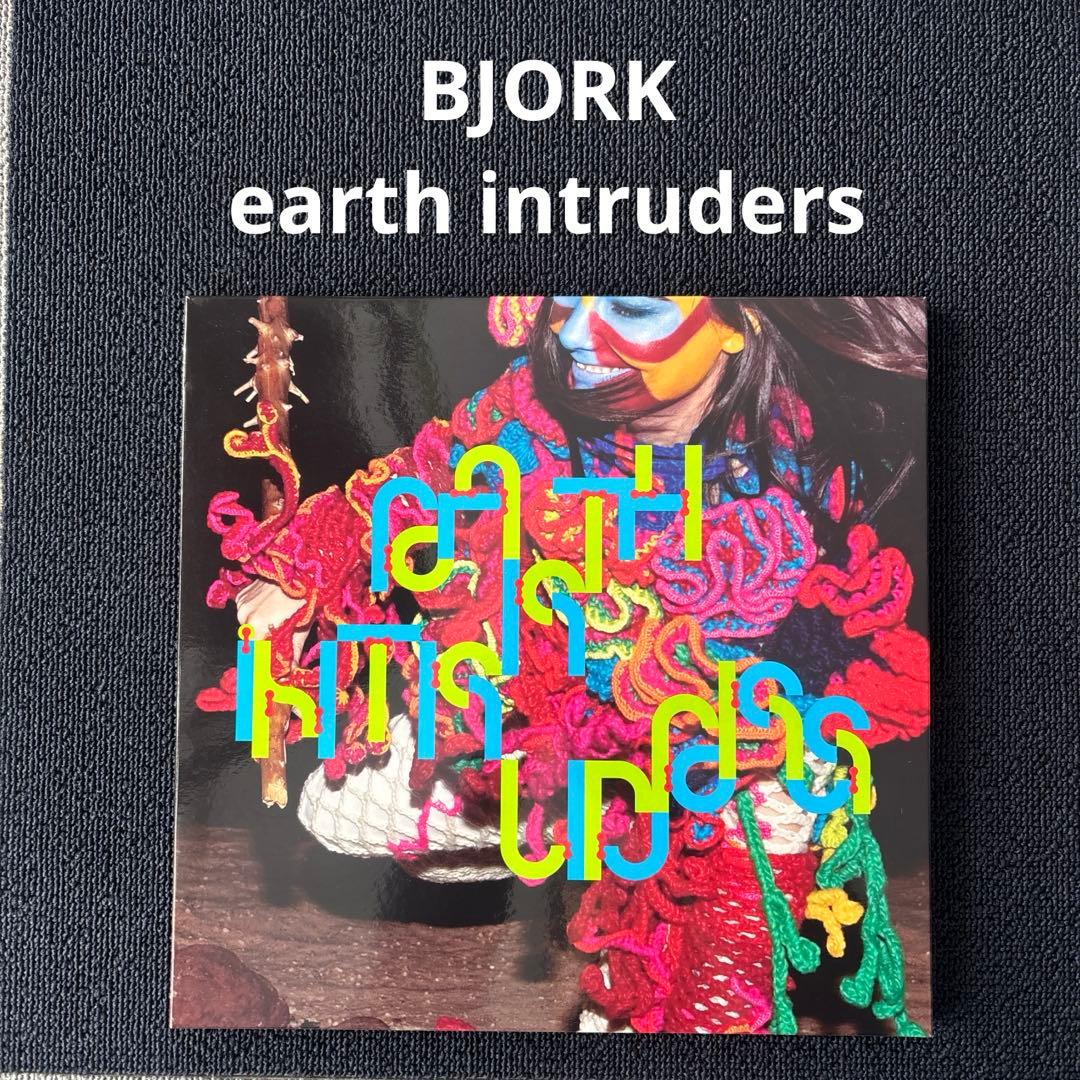洋楽 BJORK earth intruders LP CD DVD