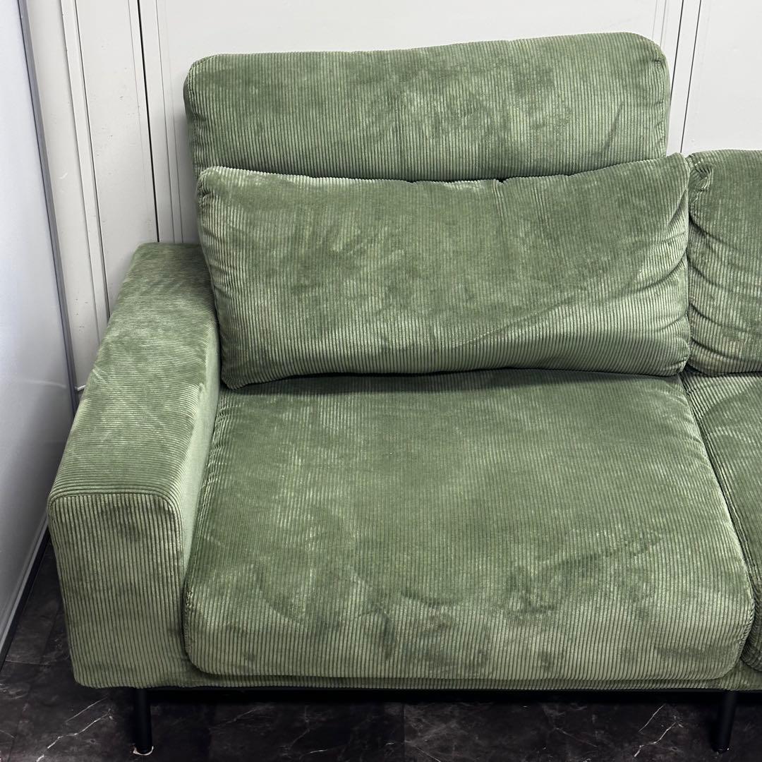 ◇送料込！設置対応◎ COMFORM PLUTO 3人掛けソファ コーデュロイ