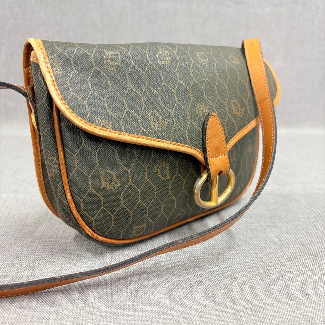 Christian Dior クリスチャンディオール ハニカム ショルダーバッグ