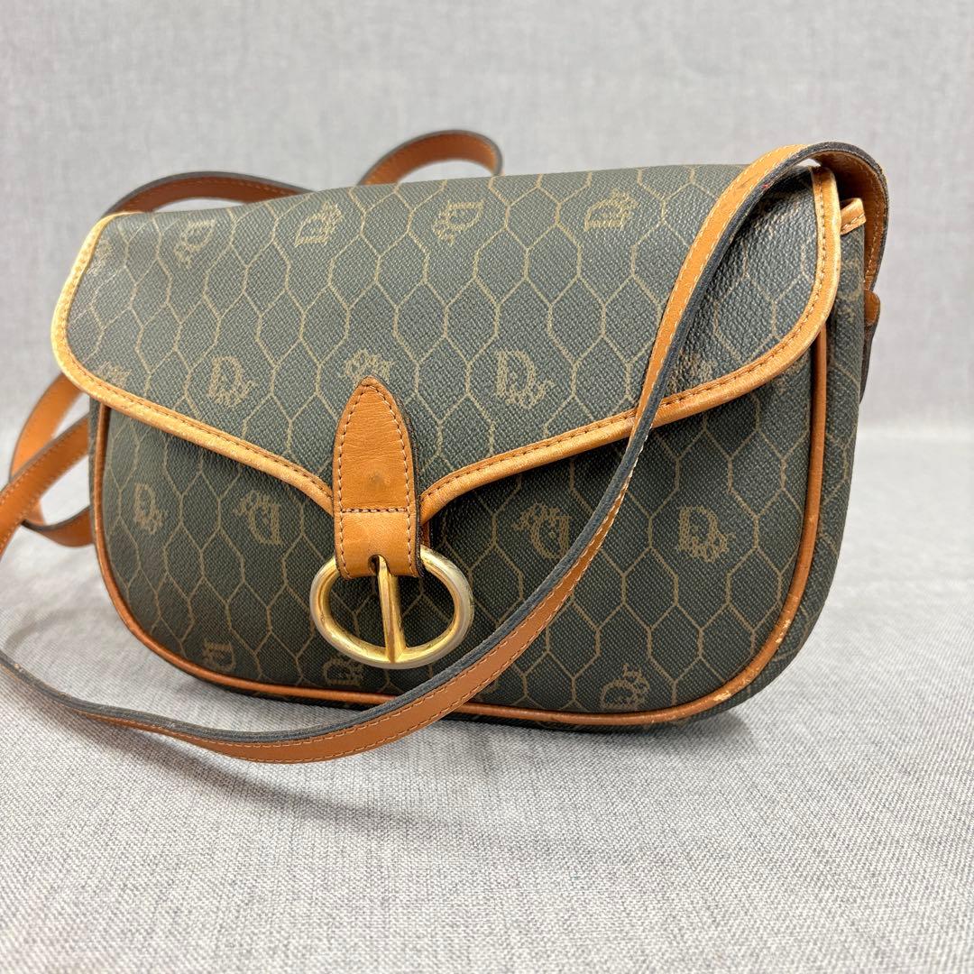 Christian Dior クリスチャンディオール ハニカム ショルダーバッグ