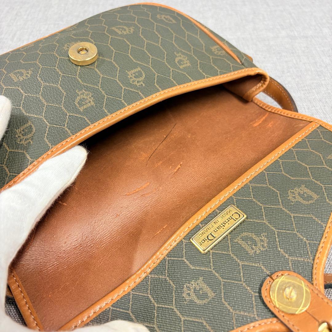 Christian Dior クリスチャンディオール ハニカム ショルダーバッグ