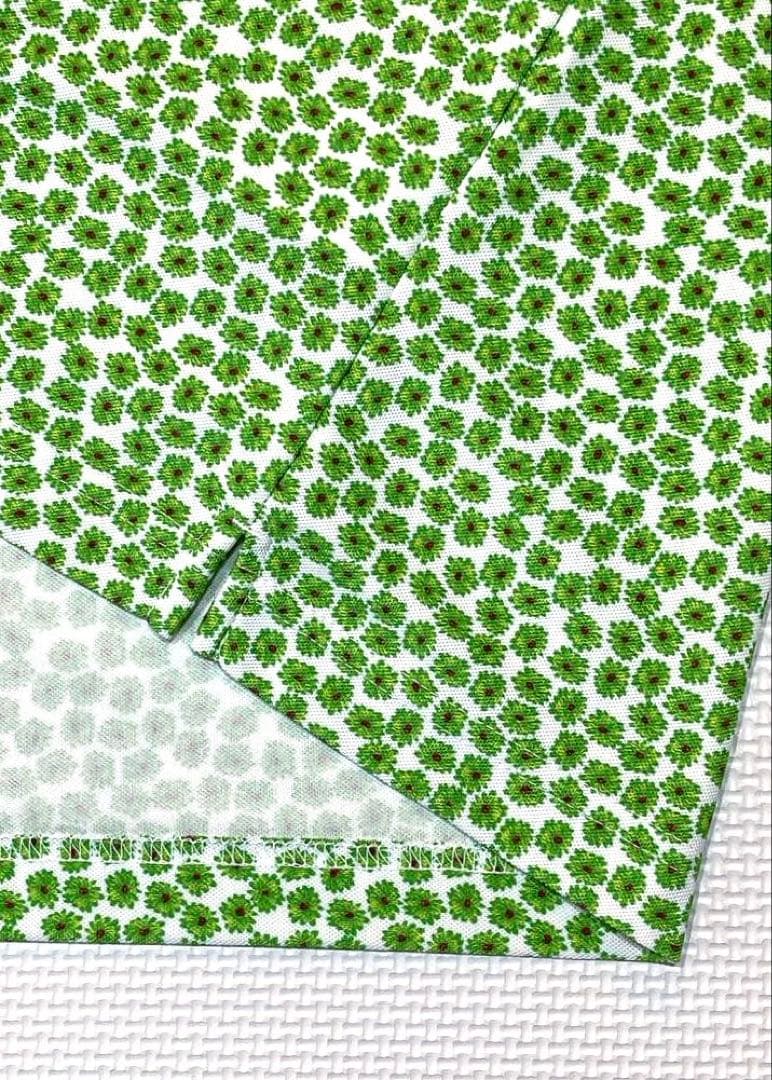 BEAMS GOLF デイジーモチーフ ボタンダウン ポロシャツ／M