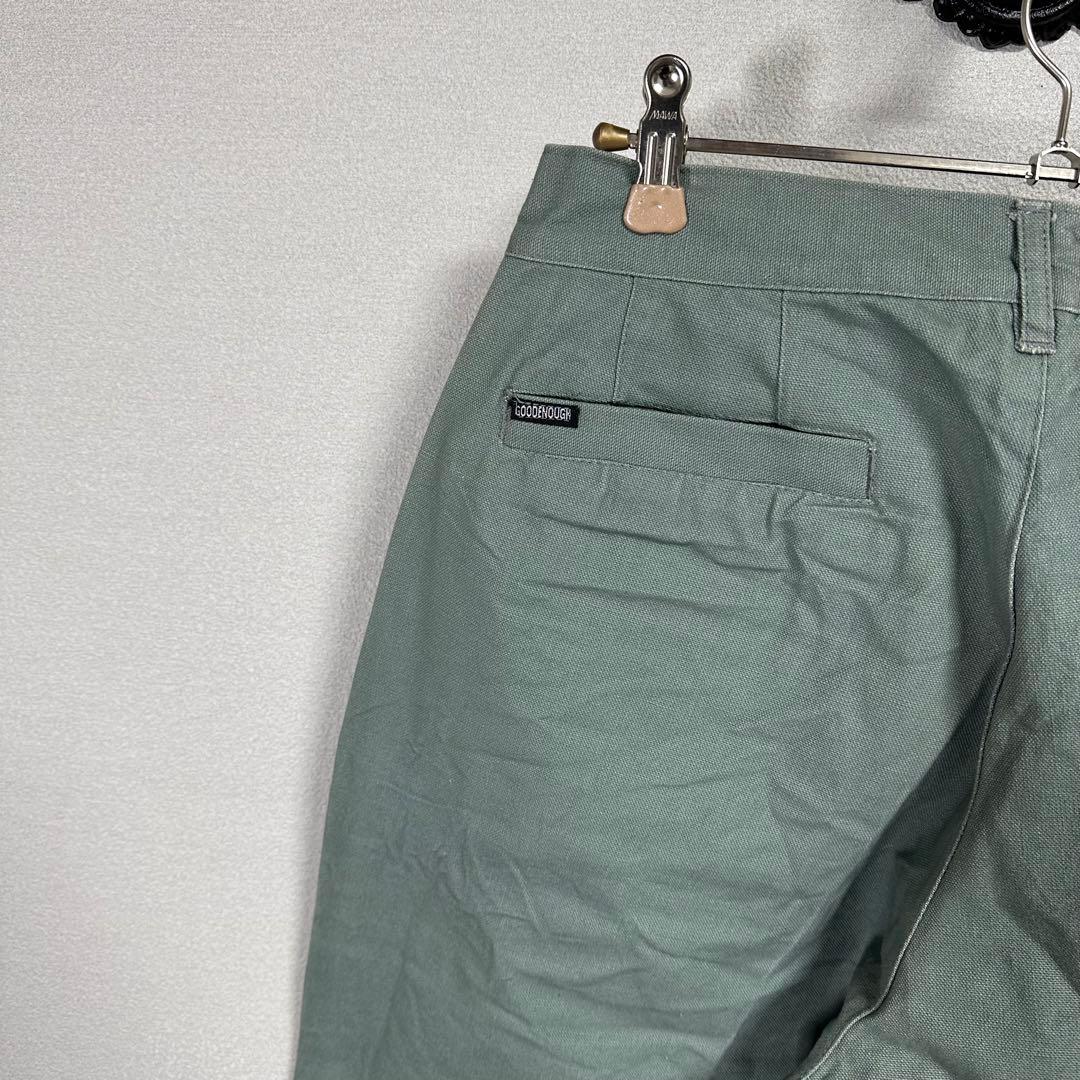 90s初期GOODENOUGH ukイナフ コットン ワイドパンツ 裏原