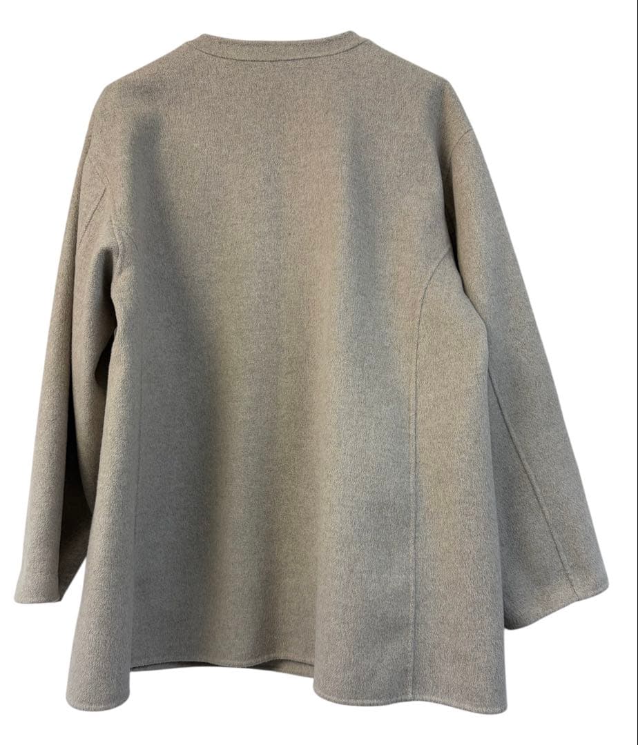 スローブ イエナ HAMILTON ダブルフェイスウールショートコート