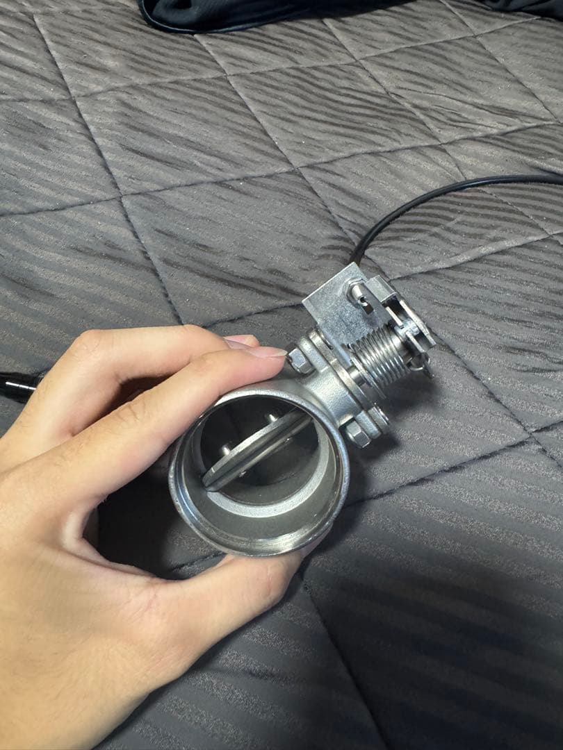 マフラー　可変バブル　手動操作　51mm