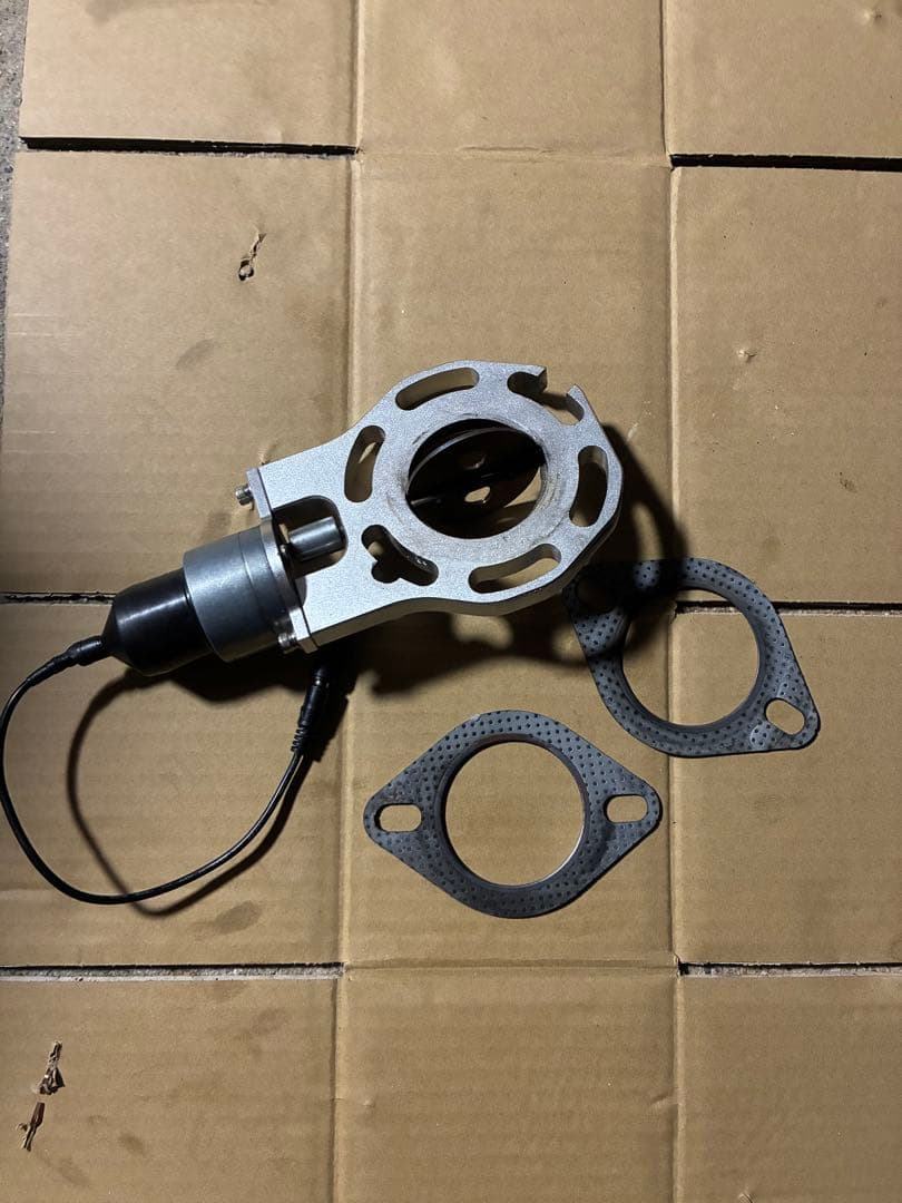 ナガホリレーシング360度取付可変電動バルブ（GR86純正フランジ穴加工済み）