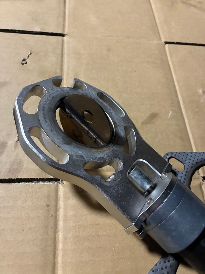 ナガホリレーシング360度取付可変電動バルブ（GR86純正フランジ穴加工済み）