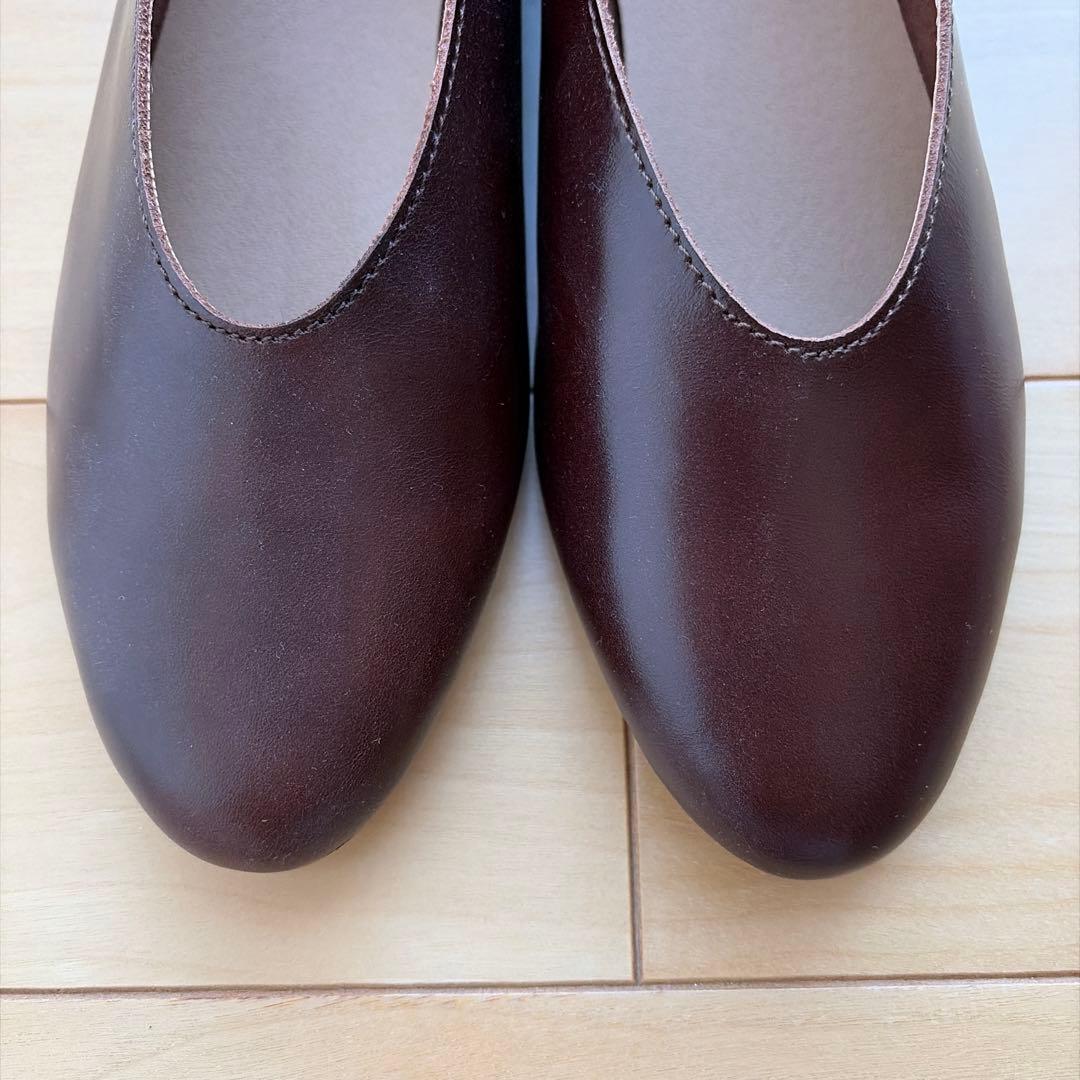 【試着のみ】Stilmodaフラットシューズ/ブラウン/サイズ37